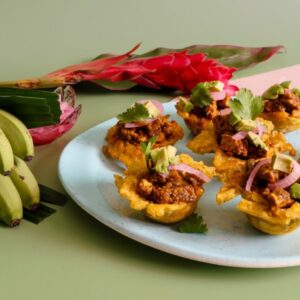 Callaloo Plantain Cup (V)